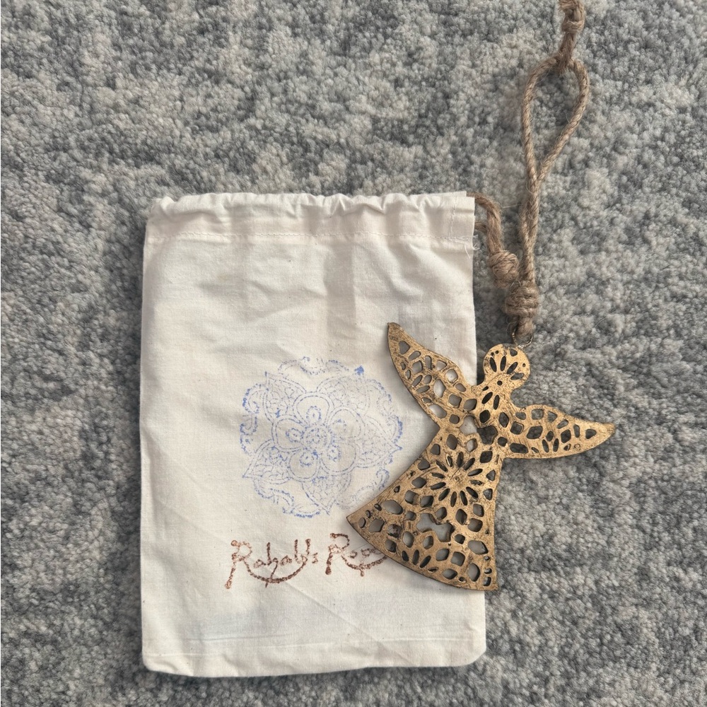 Rahab’s Rope Brass Angel Ornament
